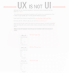 UX/UI comparison